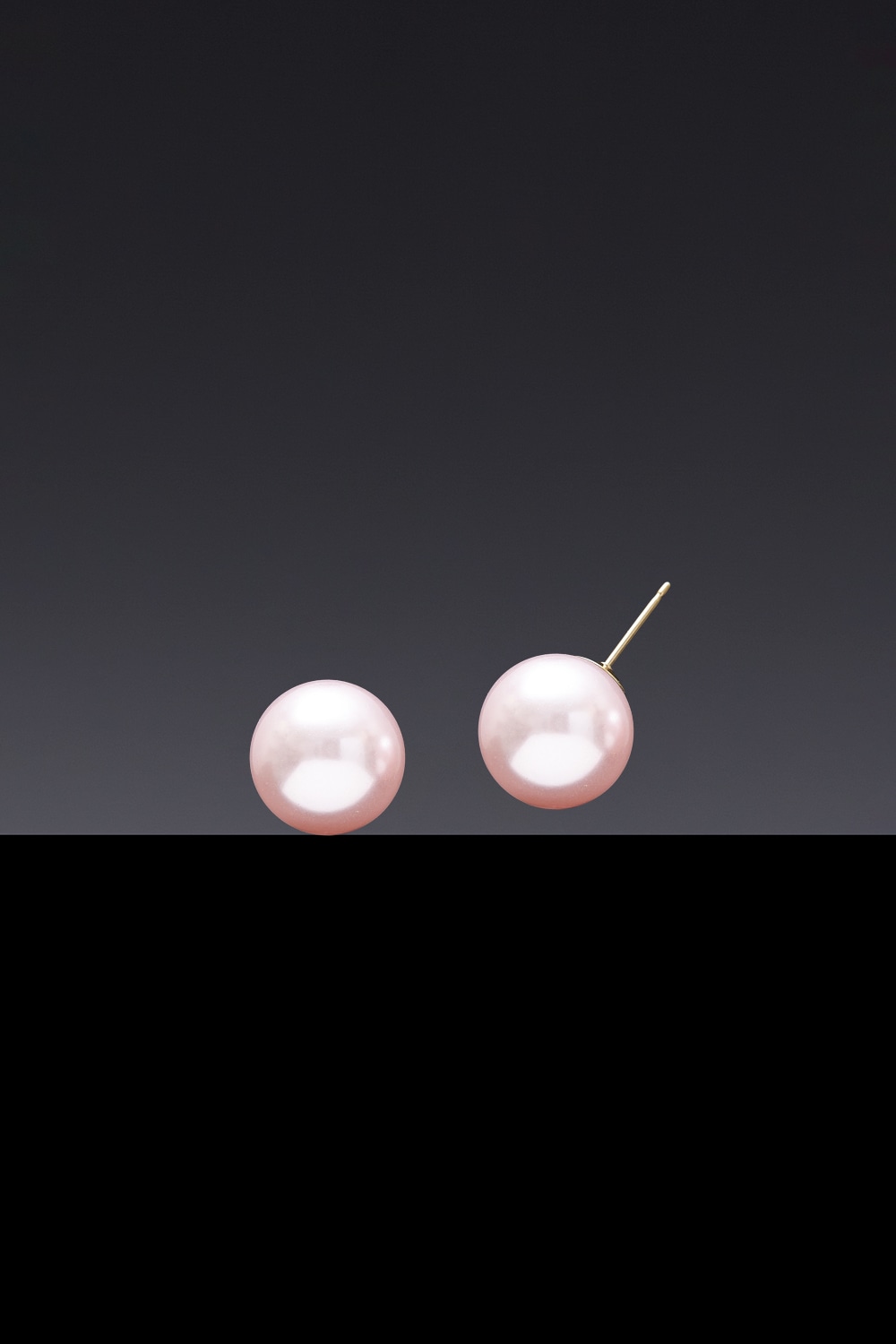 [HAZINA] 12mm Pink Pearl Earrings [Option-ｱﾍﾂ Earclip]