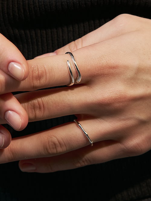 Qoo10 Hei ocean ring 指輪 [2カラー]