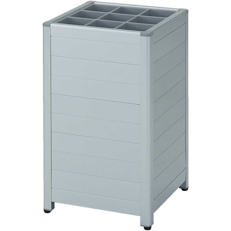 トラスコ中山　アルミ傘立て パネルタイプ 9本立　TAK9P