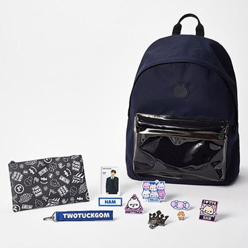 韓国スターグッズ [TWOTUCKGOM X MONSTA X] モンスタエックス トゥタックゴム DIY バッグパックセット（6種1択） MONXGD113