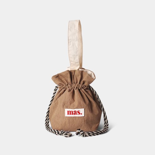 ソリッド ストリング バック_Brown