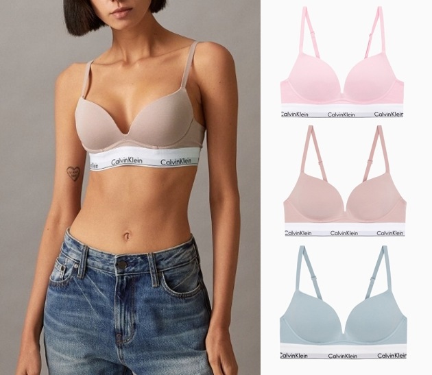MODERN COTTON プッシュアップブラ (QF7623AD)