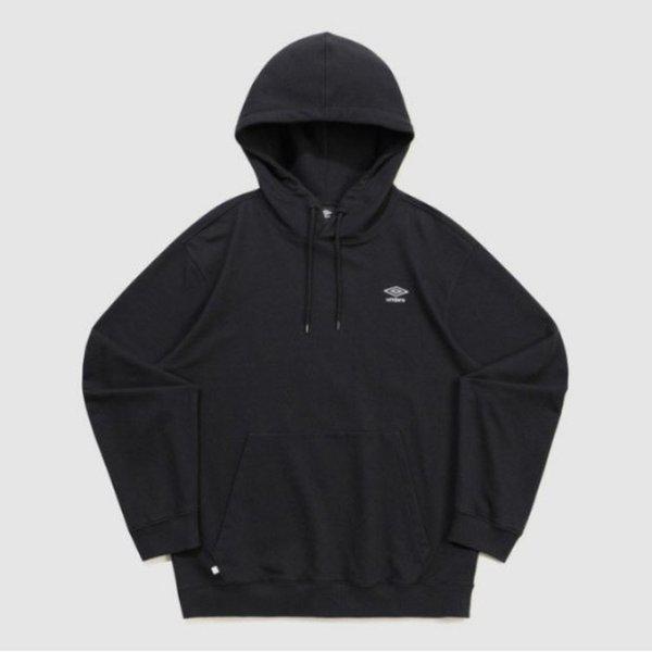 フードティー VQA UQ323CHD92-BLK エッセンシャル スモールロゴ フード付きTシャツ BLACK