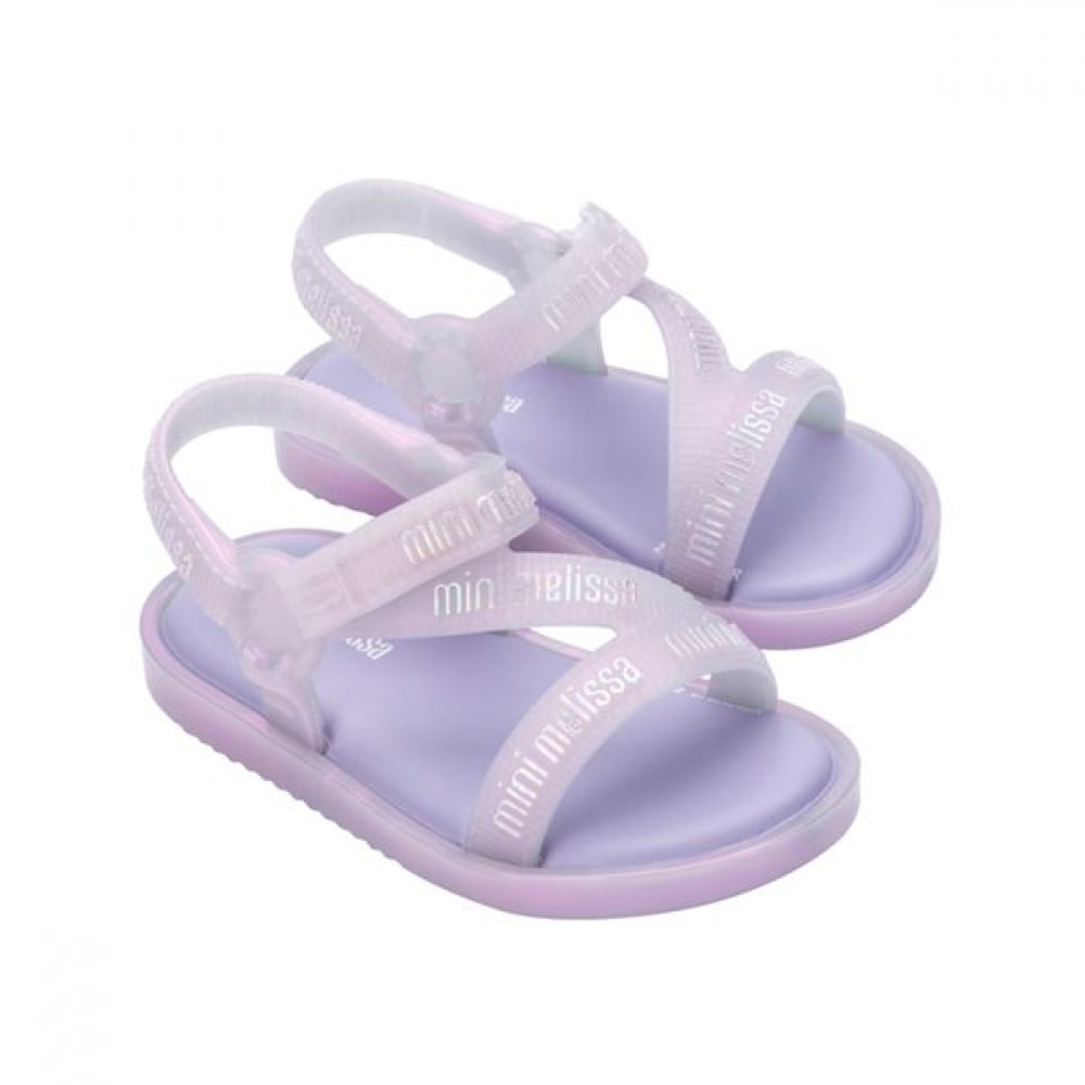 [トボックス] ミニメリッサストライプ M ラバーベビーホワイト MSKCF2TSST11WHT