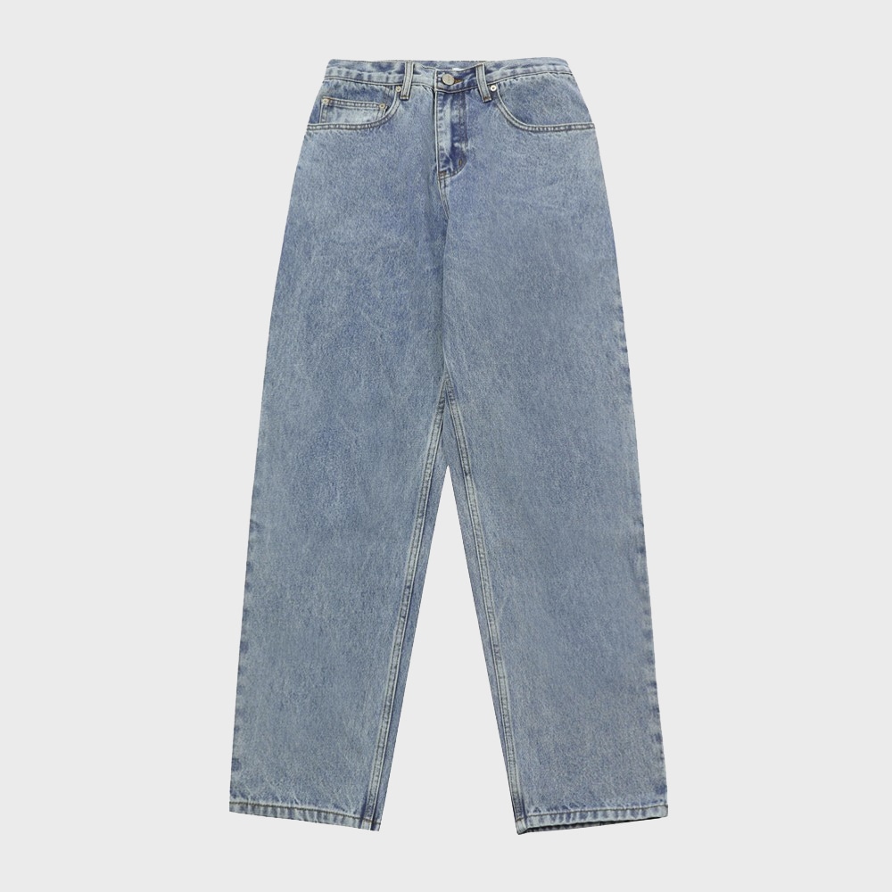 WASHED BLUE RELAXED JEANS