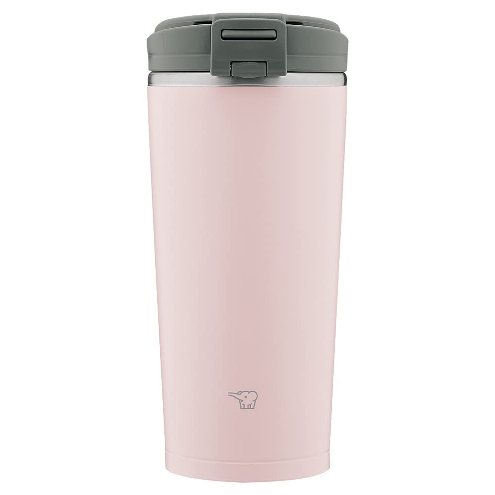 【シームレスせん】象印マホービン 水筒 300ml フリップタイプ キャリータンブラー お手入れカンタン 保温・保冷 ヴィンテージローズ SX-KA30-PM
