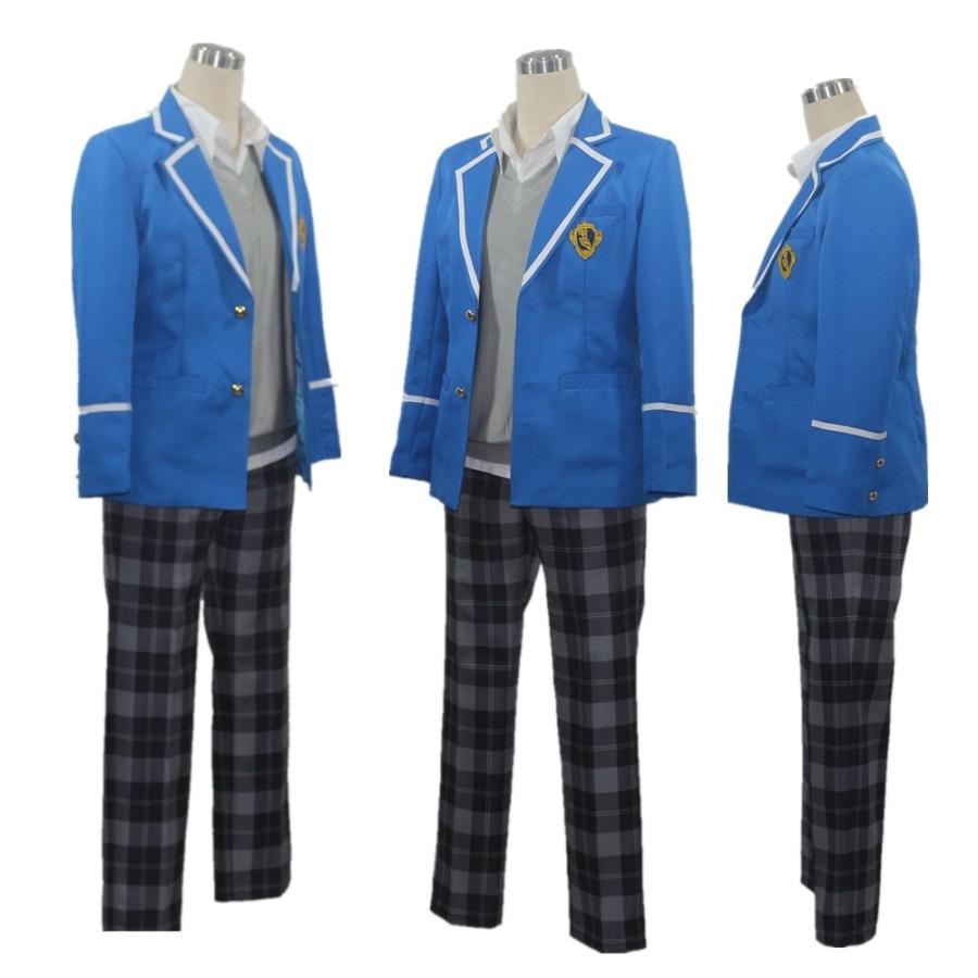 あんさんぶるスターズ! 朔間凛月 さくま りつ 紅茶部 Knights 夢ノ咲学院制服 コスプレ衣装 P860