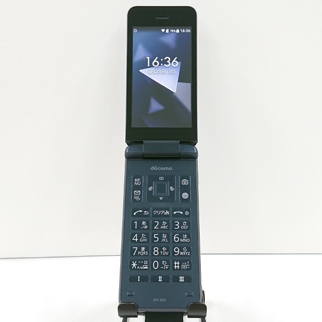DIGNO ケータイ KY-42C ドコモ ブラック 送料無料 本体 c20073 【中古】