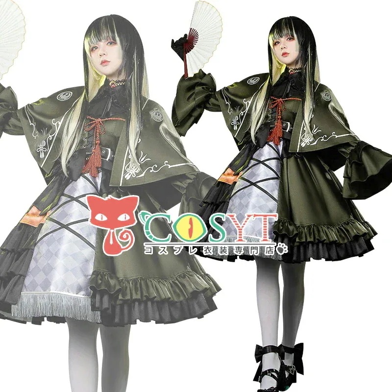 ホロライブ hololive 儒烏風亭らでん コスプレ衣装（羽織付き） 仮装 変装 コスプレ cosplay ゲーム イベント パーティ