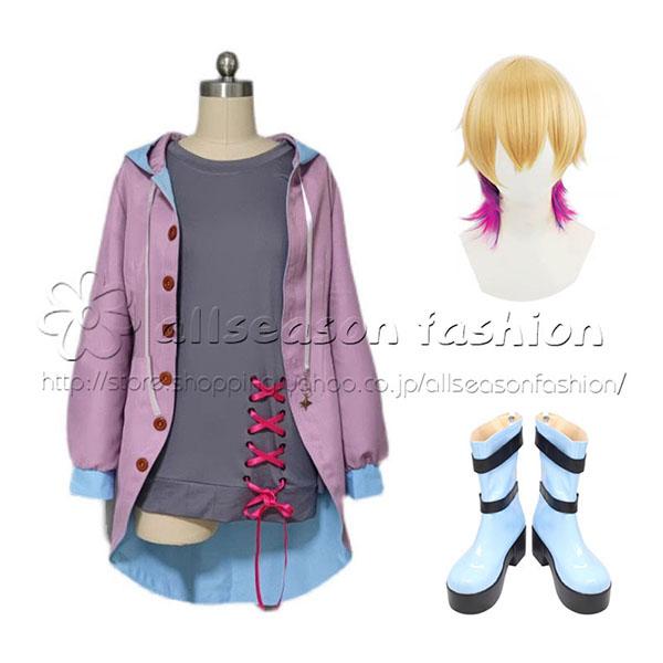 にじさんじ VTuber 風 成瀬鳴 なるせなるコスプレ衣装ウィッグ 靴 コスチューム cosplay イベント 演出服 アニメ変装 仮装