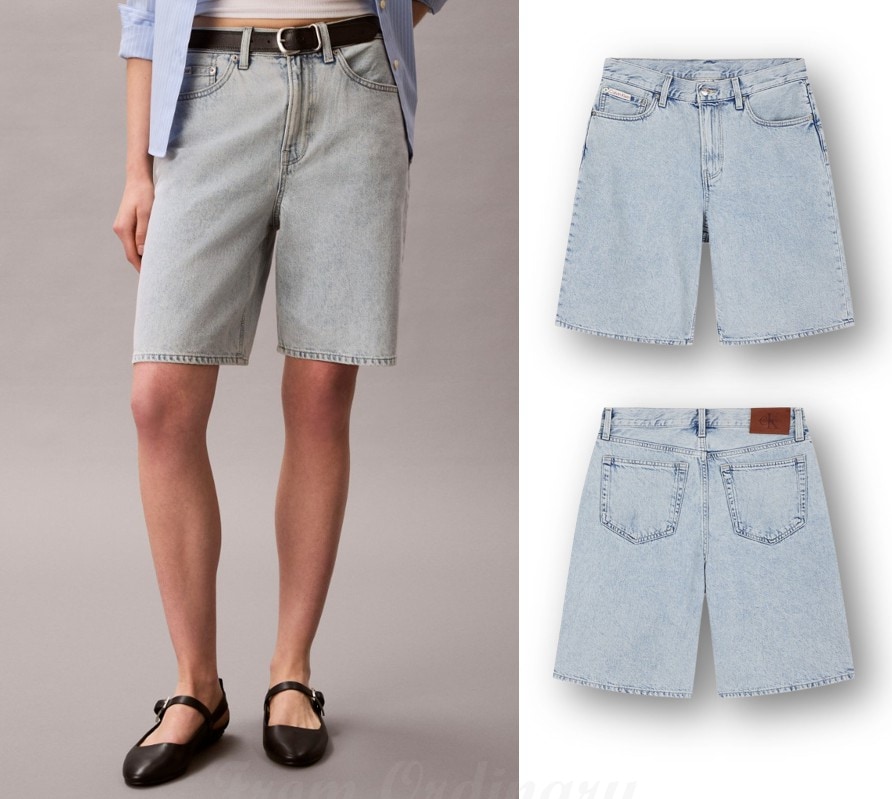 Womens Bermuda Denim Shorts (47F673G-1Z3)