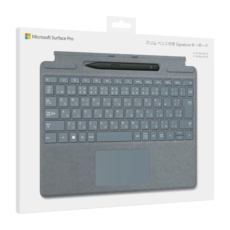 サーフェス SurfacePro スリムペン２付き キーボード - ノートPC