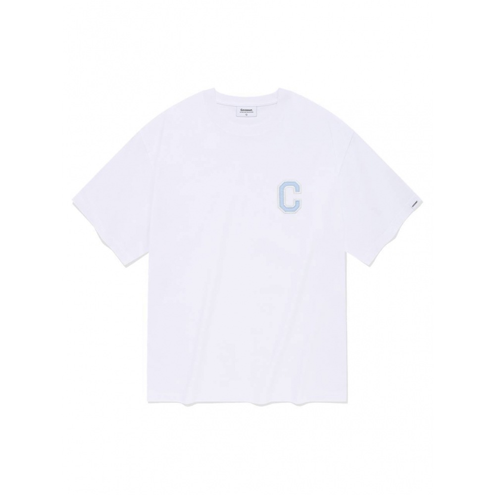 COVERNAT 24SS クールエアシャイン C ロゴ T シャツホワイト 6,226円