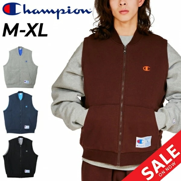 スウェットベスト 中綿入り メンズ ジップベスト 保温 防風 防寒/C3-A619