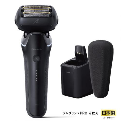 パナソニック Panasonic メンズシェーバー LAMDASH 6枚刃 全自動洗浄充電器・セミハードケース付 クラフトブラック ES-L670U-K