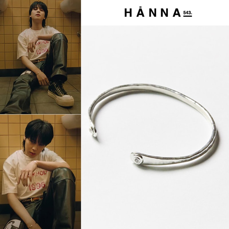 btsジミン着用 B211S シルバーブレスレット jimin