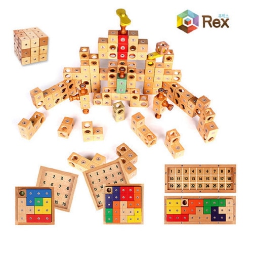 ブレインフォレストキュレックス思考力パズル_5種幼稚園児童家学院教習教区団体創造力