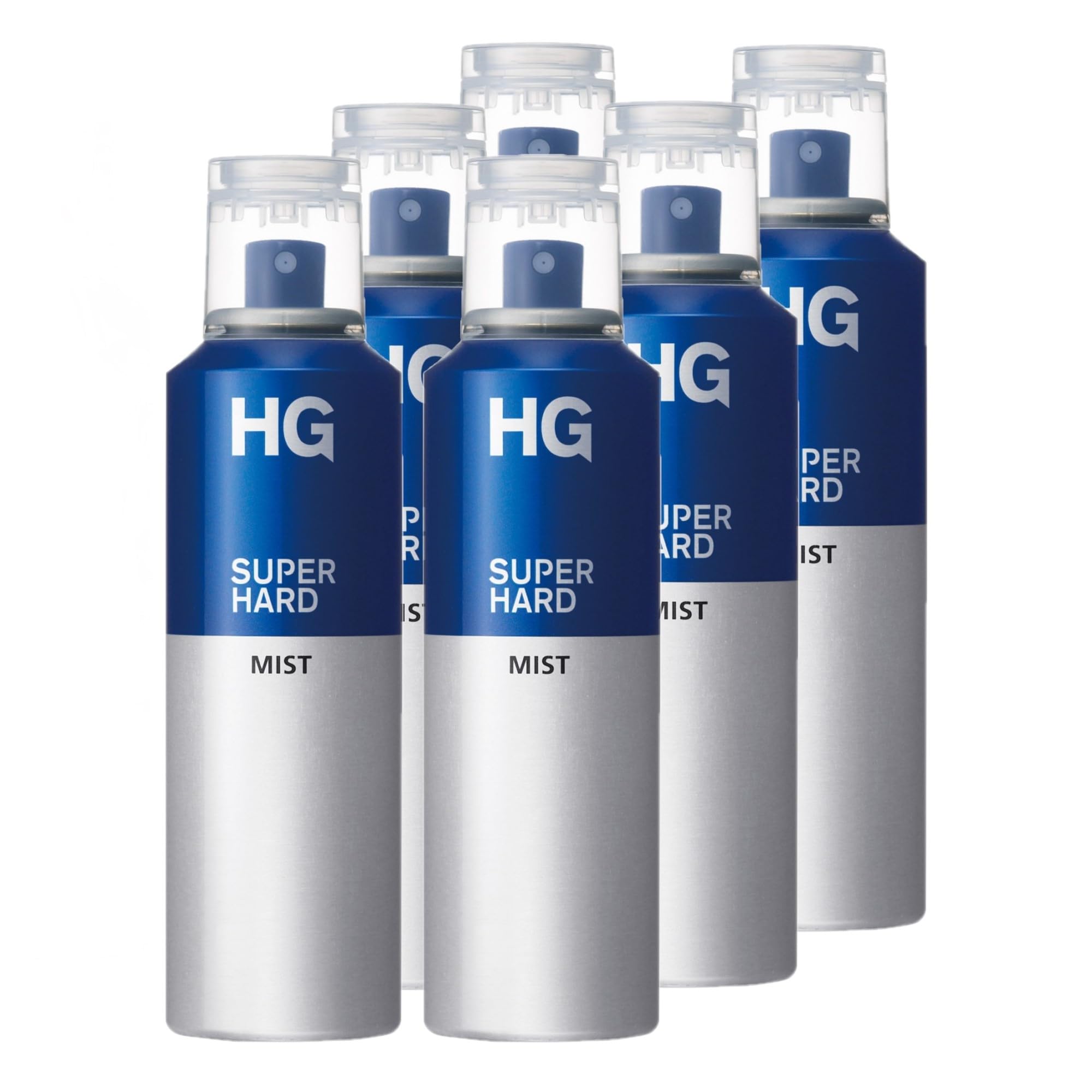 【Amazon.co.jp 限定】【まとめ買い】 HG スーパーハード ミスト 整髪料 150g × 6個 エアゾール 単品 150グラム (x 6)