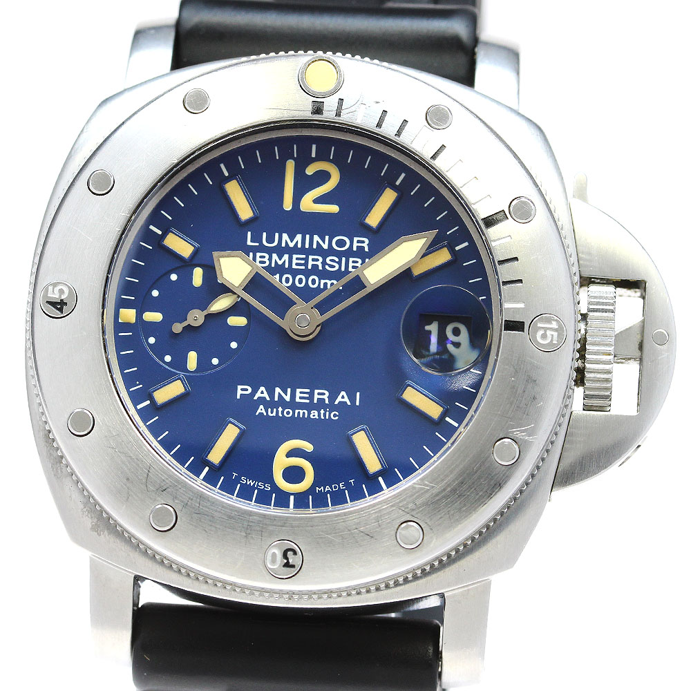 パネライ PANERAI PAM00087 ルミノール サブマーシブル 1000m スモールセコンド 自動巻き メンズ _817030【中古】