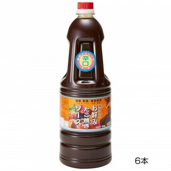和泉食品 タカワお好みたこ焼きソース（濃厚） 辛口 1.8L（6本）