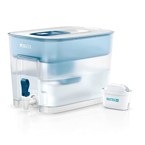 ブリタ コールマン 浄水器 タンク フロー ろ過水容量4.85L 全容量8.2L マクストラプラス ピュアパフォーマンス カートリッジ 1個付 【日本正規品】オリジナルカバー付 本体サイズ:幅21.4