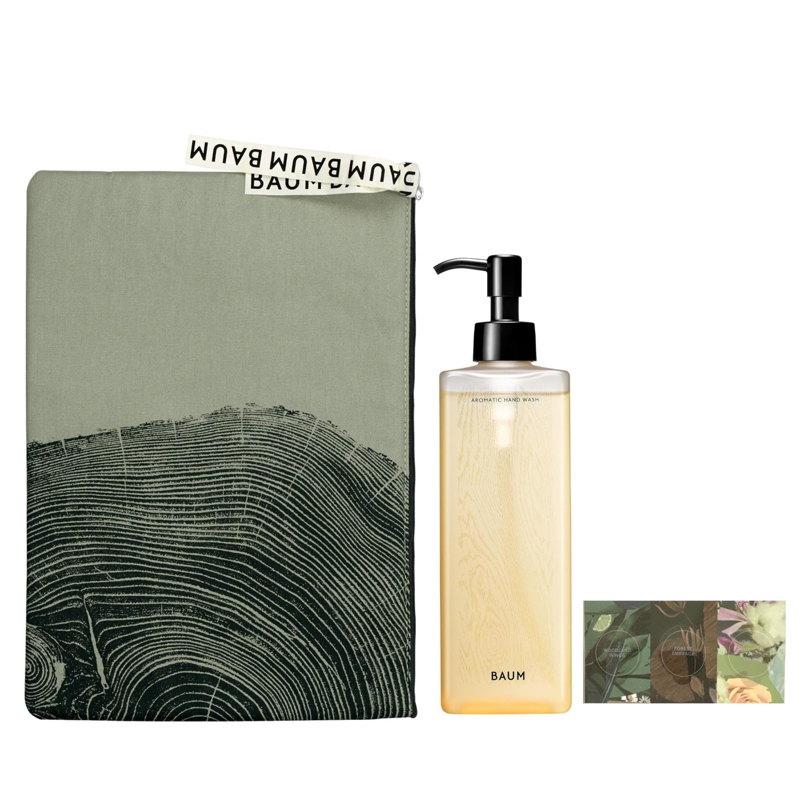 Baum(バウム) アロマティック ハンドウォッシュ n 本体 300mL +ギフトバッグM オーデコロンサンプルつき