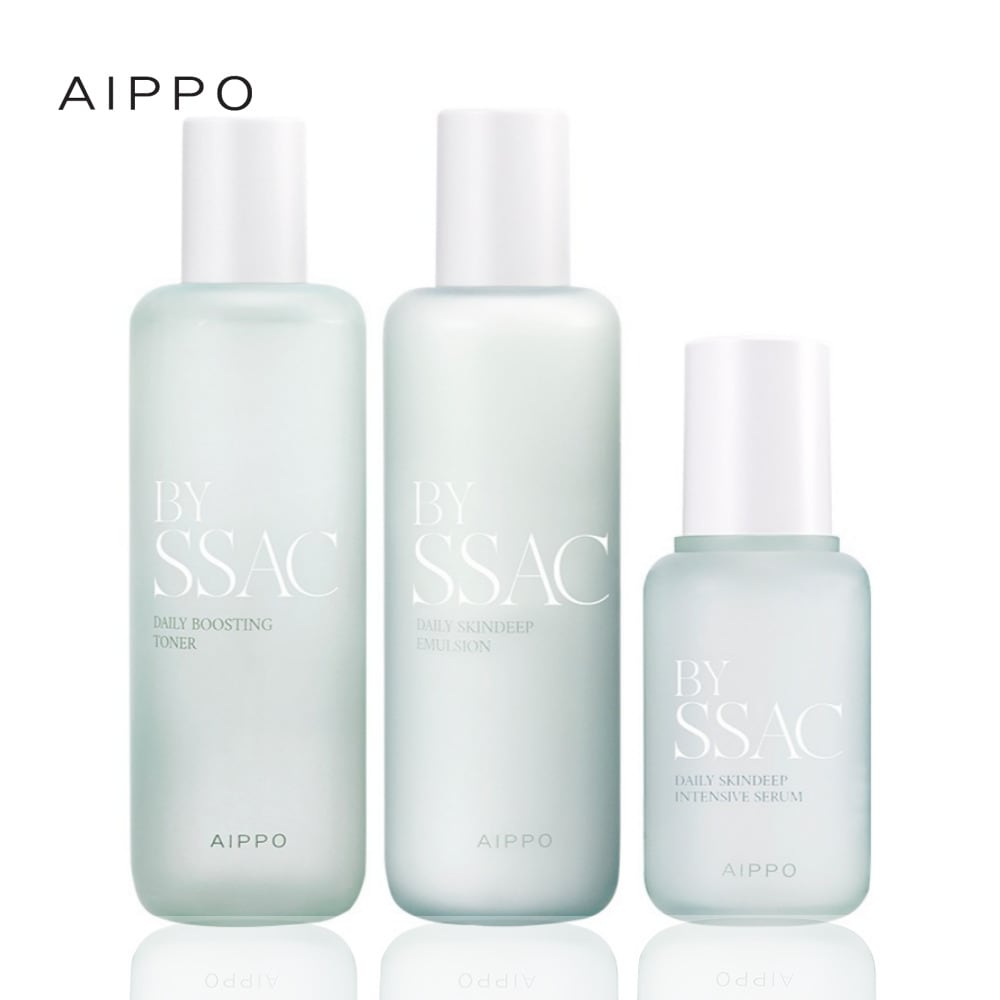 デイリーバイサク基礎3点セット（トナー 130ml+セラム 30ml+エマルジョン 130ml）油水分バランス肌バリア強化弾力保湿栄養供給