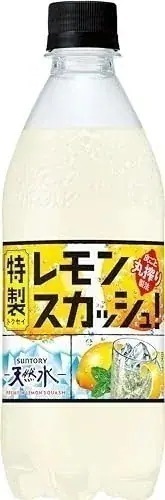 サントリー 天然水 特製レモンスカッシュ 炭酸 500ml×24本