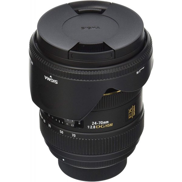 【中古】シグマ SIGMA 標準ズームレンズ 24-70mm F2.8 IF EX DG HSM ニコン用 フルサイズ対応 571559 59,290円