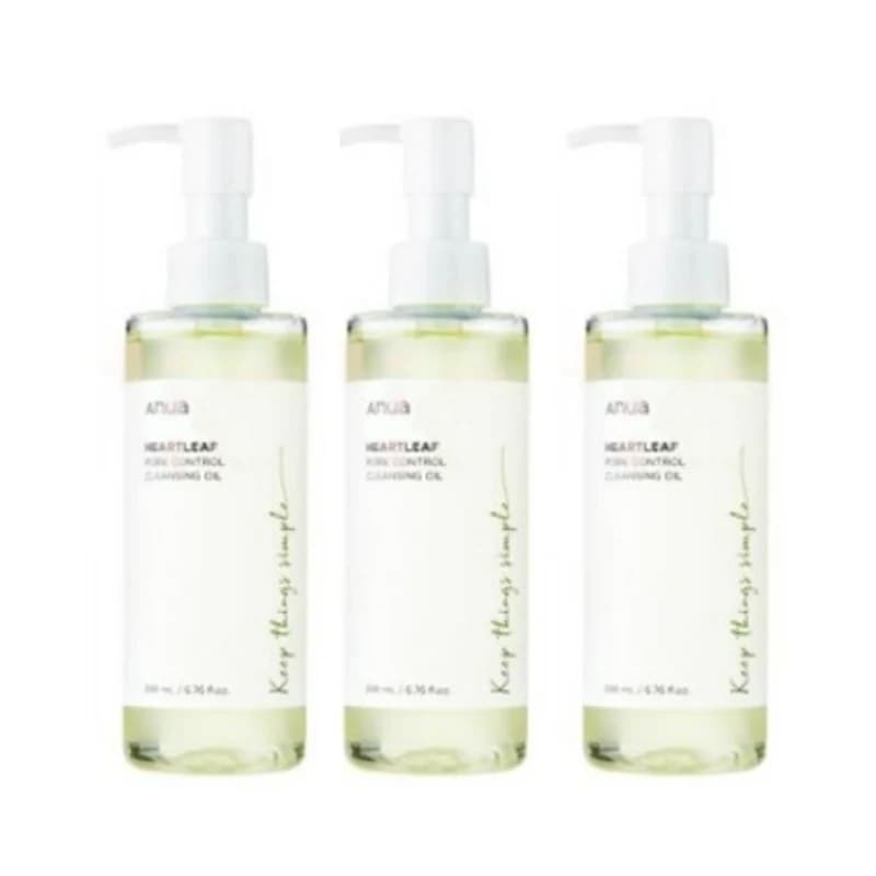 ドクダミ フォアコントロールクレンジングオイル 200ml 3本