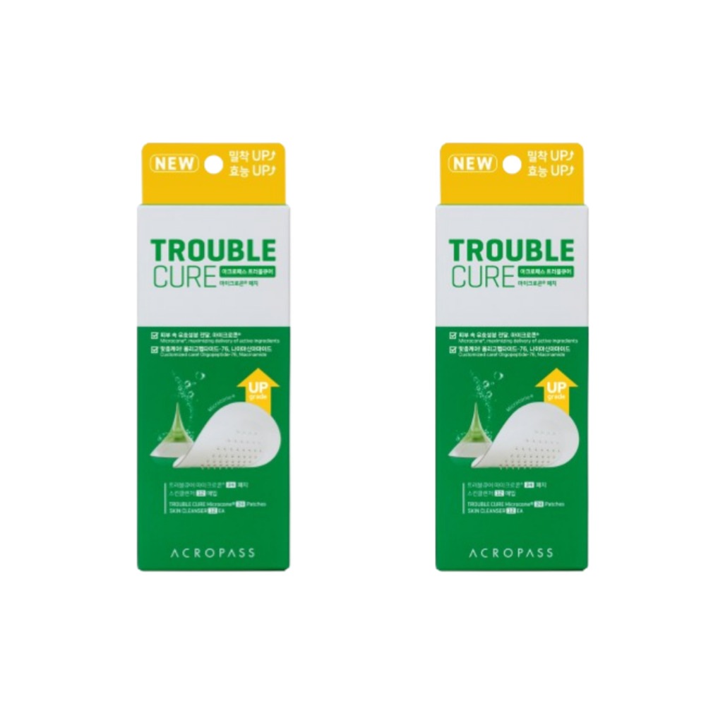 (1+1) トラブルキュアニキビパッチ 24枚セット + スキンクレンザー12p