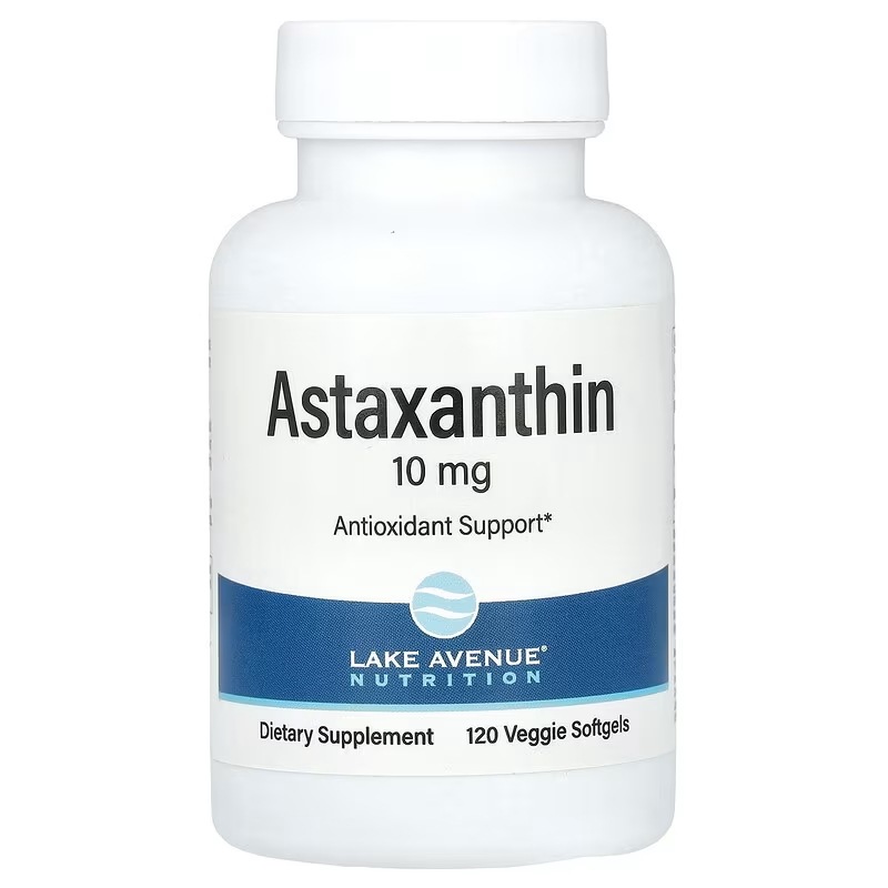 Lake Avenue Nutrition アスタキサンチン 10mg ベジカプセル120粒