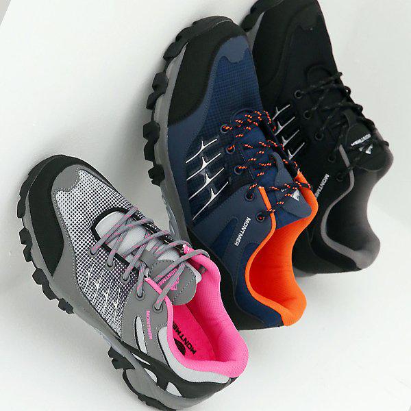 [シューズ] メッシュ 厚底 女性 男性 カップル スニーカー 登山靴 ランニングシューズ 6cm sjmd-856