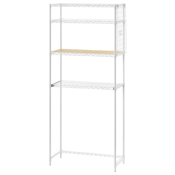 CMM-PRH7518-W ホワイト カラーメタルラック ハイタイプ メーカー直送