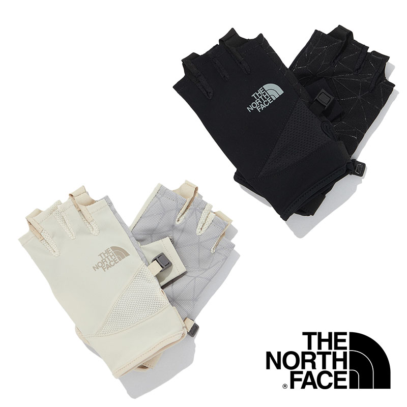 NJ3FQ04 COOL LIGHT HALF GLOVE 手袋 グローブ ハーフグローブ 登山 ハイキング トレッキング アウトドアレディース メンズ 男女兼用 ユニセックス 韓国 ホワイトレーベル