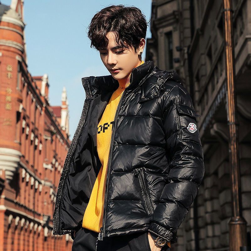 ダウンジャケット メンズ 冬用 軽量 中綿ジャケット ダウンジャケット フード付き おしゃれ 暖かい 防風防寒 ショート丈アウター 厚手