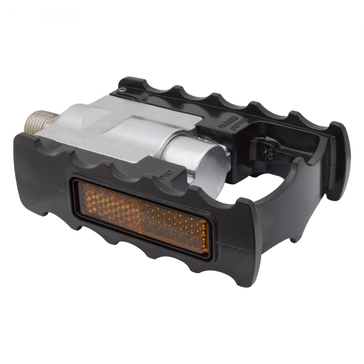 ミカシマ(MKS) 自転車 ペダル FD-7 (エフディー7) 折りたたみアルミペダル ブラック