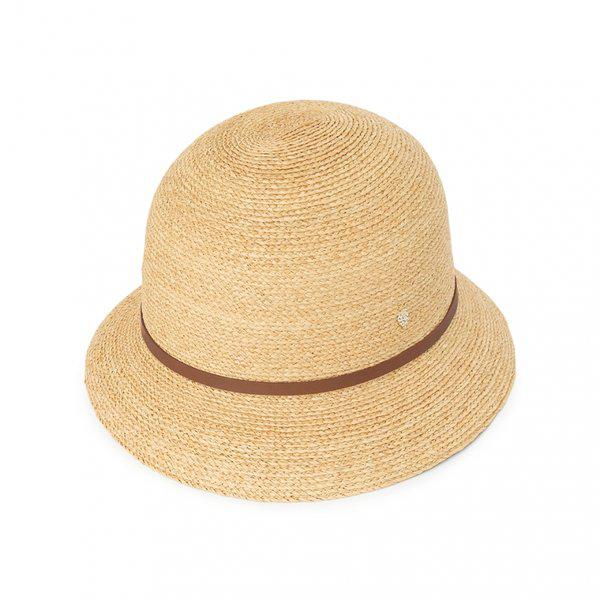 ベサ 6 女性クロッシュハット HAT50172 NATURAL TAN