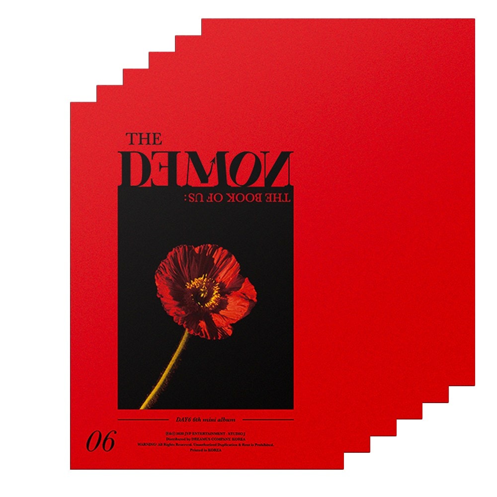 ( 未開封新品) デイシックス - THE BOOK OF US THE DEMONミニ6集アルバムランダム発送