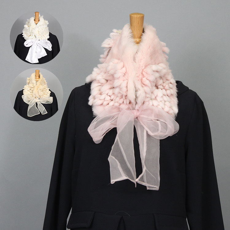 レッキスラビット ファー ティペット マフラー 送料無料 レディース ギフト プレゼント