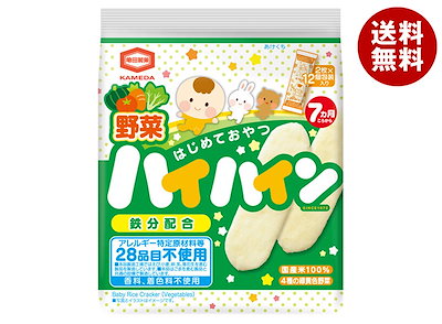 他サイト： 亀田製菓 野菜ハイハイン 40g 3個セットの商品画像
