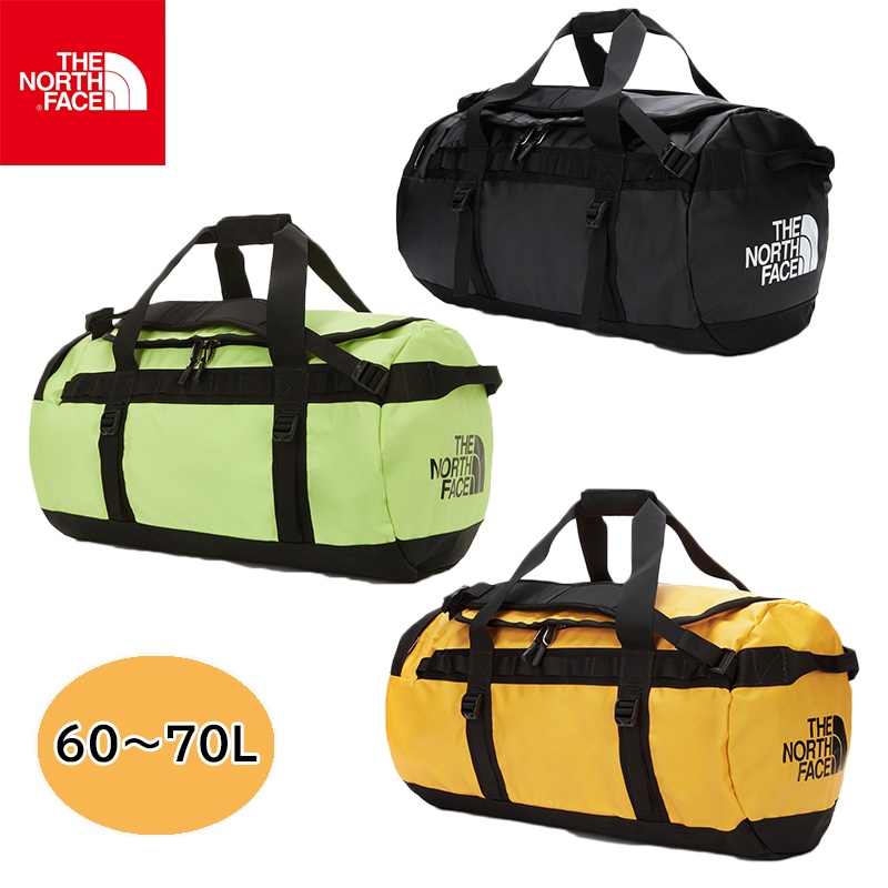 BASE CAMP DUFFEL - M NN2FN36 60L 70L キャンプ ダッフル カーゴバック ボストンバッグ アウトドア キャンピング 通学 スポーツバッグ ジム ユニセックス