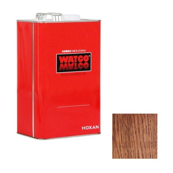 HOXAN ワトコオイル W－08 3．6L チェリー 資材 塗料 ニス ホビー塗料