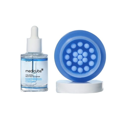 [新作](ヒョクpick)2点セット ヒアルロン酸マルチペプチドアンプル 30ml+ヒアルロン酸水分カプセルクリーム 55g #panthenol