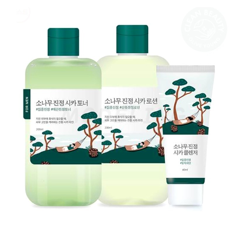 [olive young]フォーメン 松の木 鎮静 トナー/ローション 2種セット 200ml +200ml