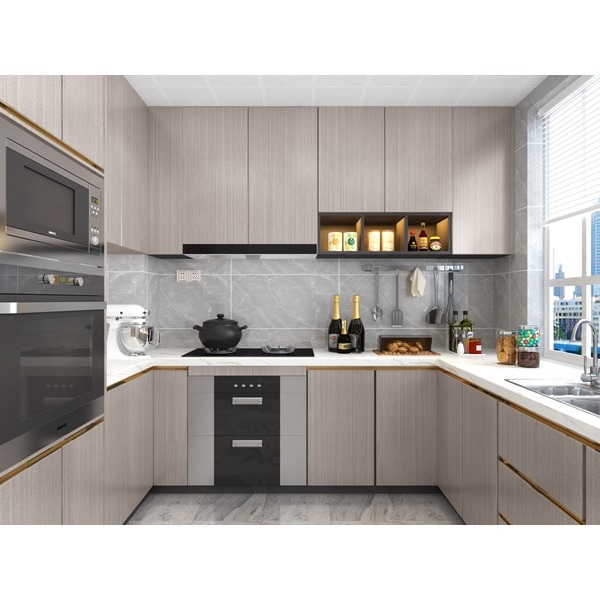 ウォジック30m巻 リメイクシート 壁紙シール ウォールデコシートワイド60cm幅 人気のグレージュウッド FX5507