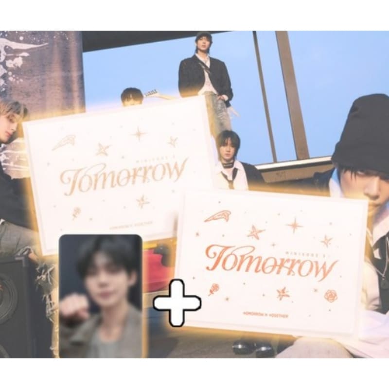 [未開封新品] ツバトゥアルバムミニソード3 TOMORROWミニ6集トゥモローバイトゥゲザーウィーバース2種セット+未恐怖1種