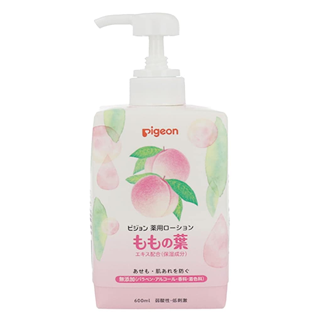 ピジョン Pigeon 薬用ローション ももの葉 キューブパック 600ml【大容量】