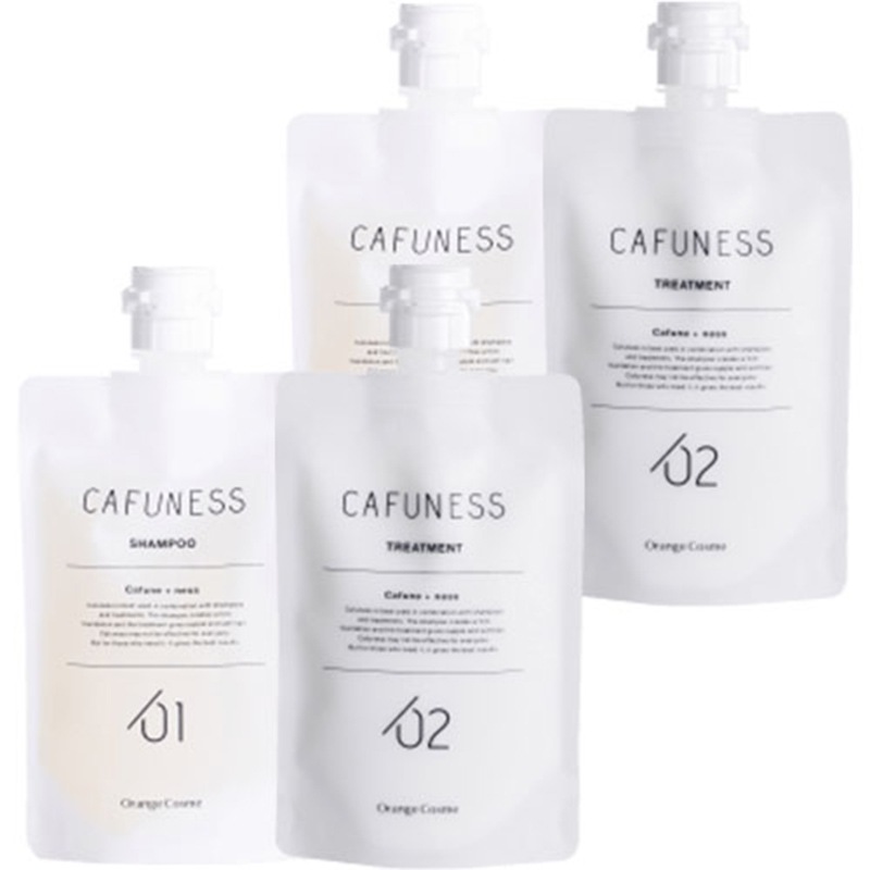 カフネス ヘアケアシステム シャンプー トリートメント 150mL /150g ×各2個 セット / ケラチン / ハリコシ / ボリュームアップ / 毛髪補修 / 滑るような指通り / 酸熱補正
