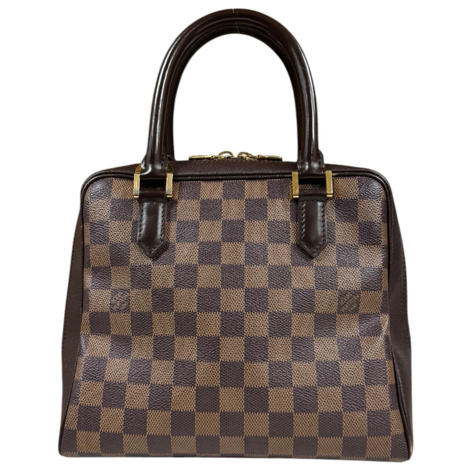 ルイヴィトン ブレラ ダミエ ハンドバッグ ダミエキャンバス N51150 ブラウン LOUIS VUITTON 中古